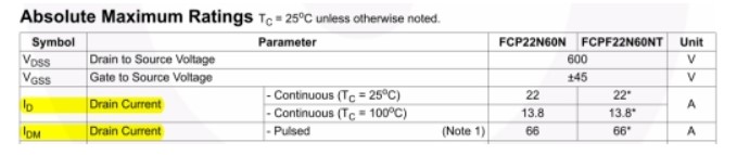 數(shù)據(jù)手冊中的ID和IDM